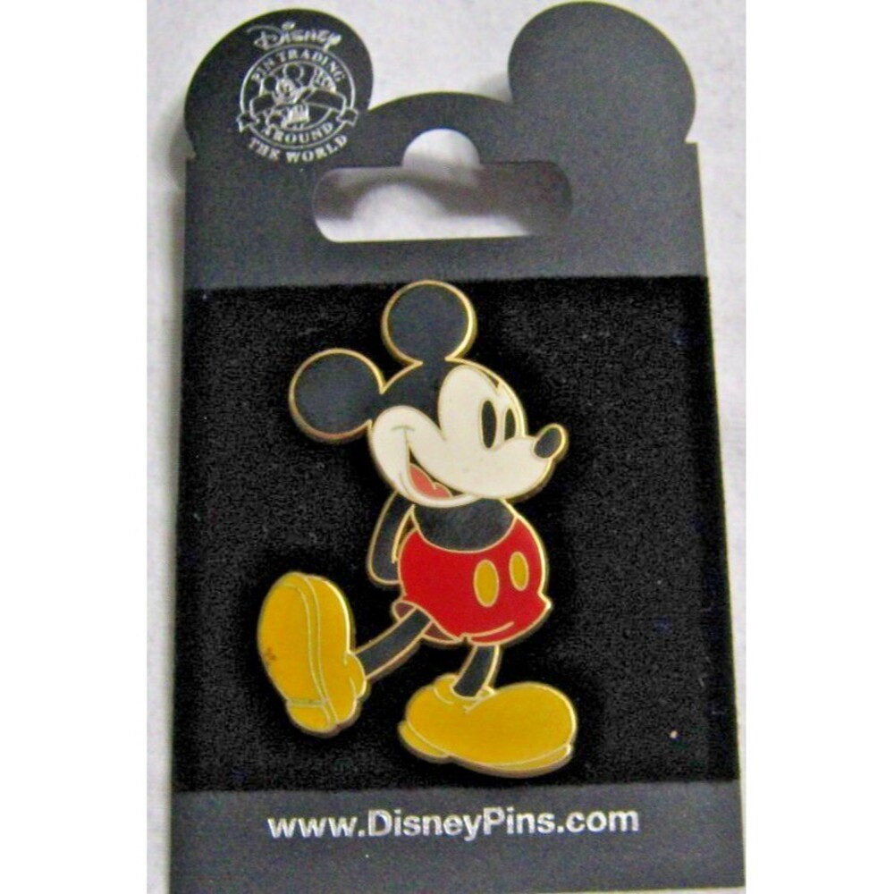 Mickey Mouse Standing Classic Pose Foot Up Hands behind back 2006